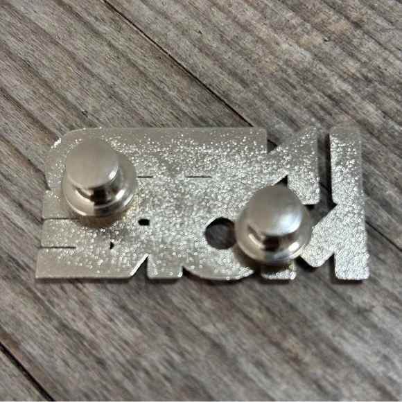 I Need More NYC Silver Statement Pin (Legendary Rock n Roll Store)Collector Item - Picture 2 of 5